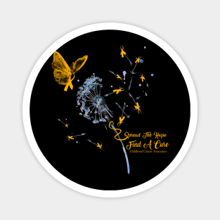 Spread The Hope Childhood Cancer Awareness Magnet